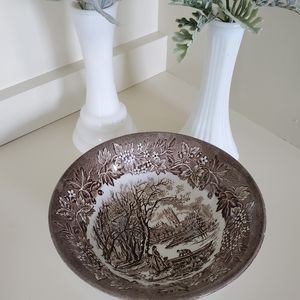 Vintage Castles English Ironstone Bowl